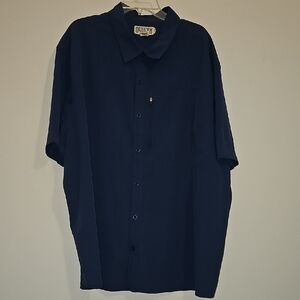 Duluth Dark Blue Casual Button Down Shirt